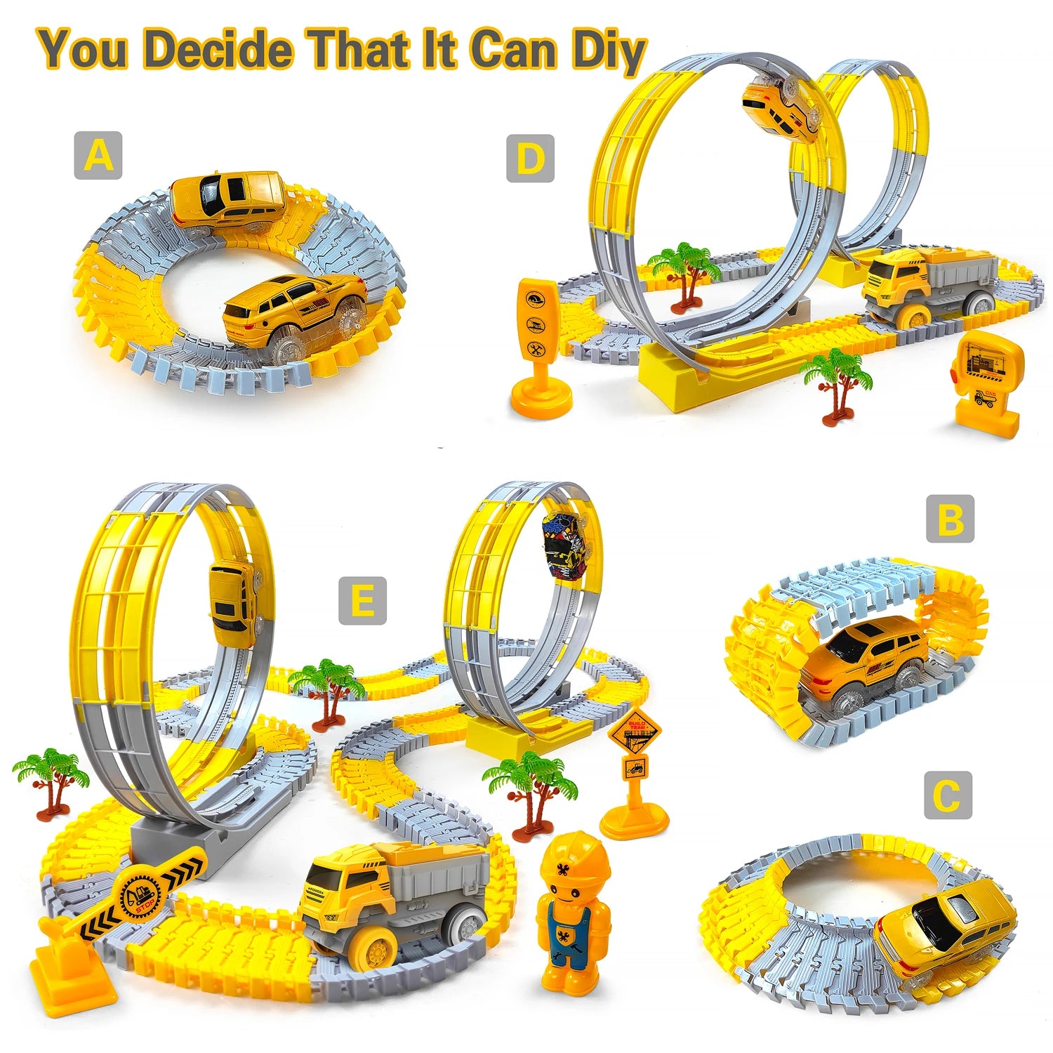 Anti-Gravity Turbo Track – Fun Electric Car Toy